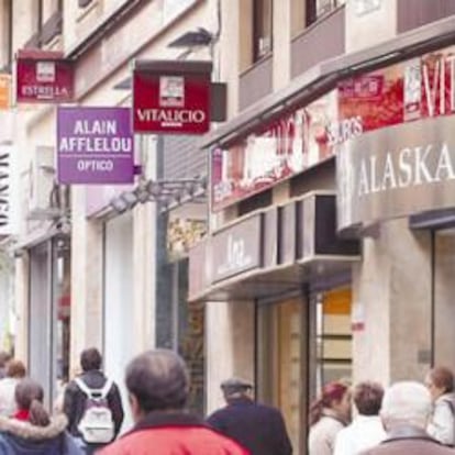 Calle comercial de Salamanca