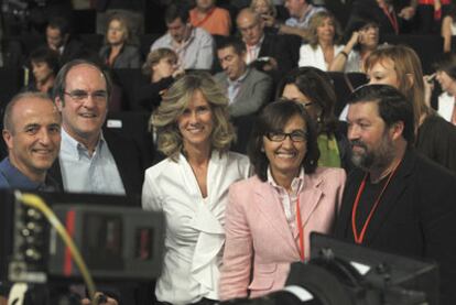 Ángel Gabilondo, Cristina Garmendia, Rosa Aguilar y Francisco Caamaño.