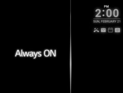 La pantalla del LG G5 se mantendrá constantemente encendida, ¿para qué?