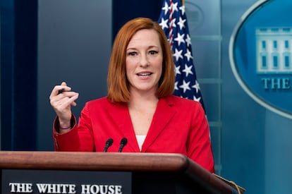 Casa Blanca, Jen Psaki sobre visita de Estados Unidos a Venezuela