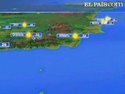 El tiempo para el sábado día 6 de septiembre