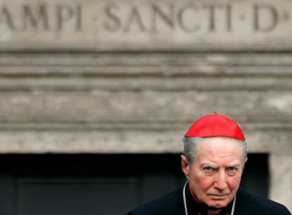 El cardenal italiano Carlo Maria Martini, en el Vaticano, en abril de 2005.