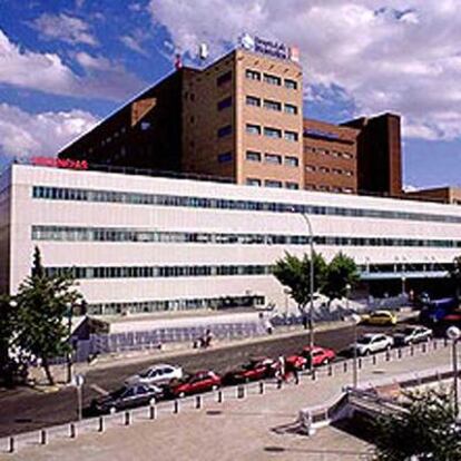 Fachada del hospital, en una imagen tomada de su web.