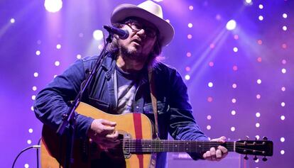 Teedy, el cantante de Wilco, en el concierto del Vida Festival. 