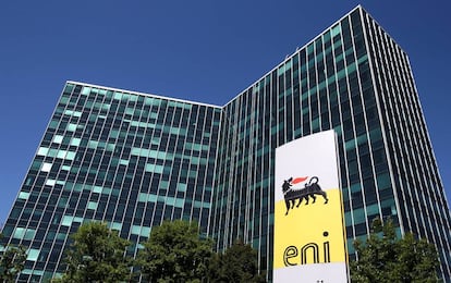 Las oficinas de ENI en Mil&aacute;n.