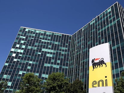 Las oficinas de ENI en Mil&aacute;n.