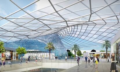 Proyección de Puerto Mediterráneo.