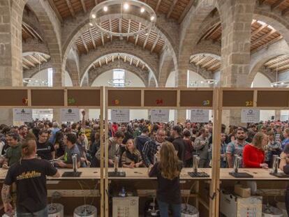 La muestra ocupa una parte del Museu Mar&iacute;tim de Barcelona.