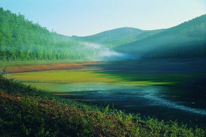 Valle del río Bikin (Federación de Rusia), extensión del sitio del Sijote-Alin Central.