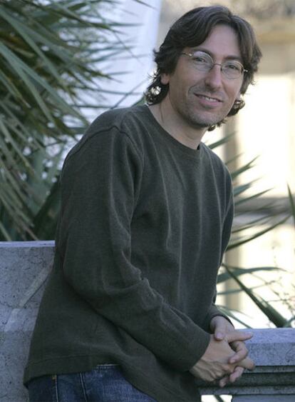 David Trueba (Madrid, 1969), fotografiado en San Sebastián en 2006.