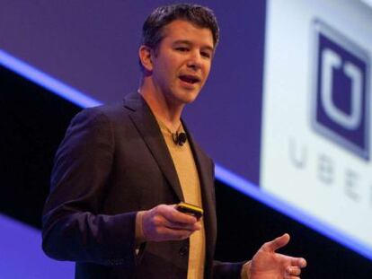 El director ejecutivo y cofundador de Uber, Travis Kalanick.