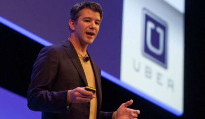 El director executiu i cofundador d'Uber, Travis Kalanick.