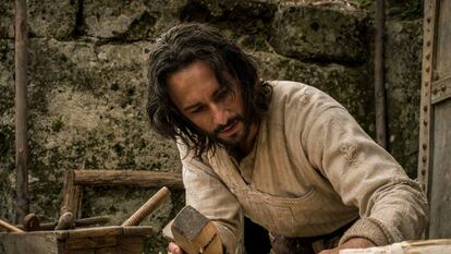 O brasileiro Rodrigo Santoro no papel de Jesus em ‘Ben-Hur’