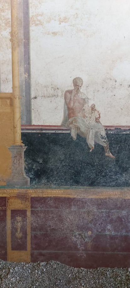 Fresco romano en Estabia.