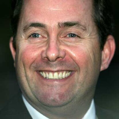 Liam Fox, aspirante al liderazgo del Partido Conservador británico.