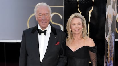 Christopher Plummer y Elaine Taylor