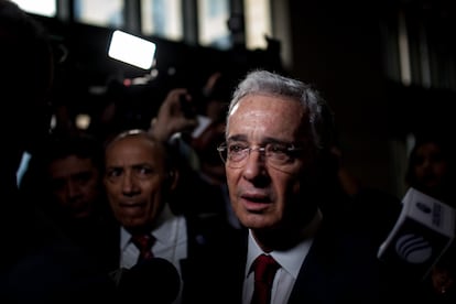 Álvaro Uribe en 2019