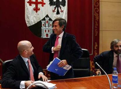 Ignacio García de Vinuesa, alcalde de Alcobendas, en un pleno de su Ayuntamiento.