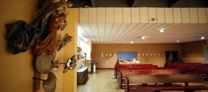 Interior de la capilla de la Facultad de Geografía e Historia.