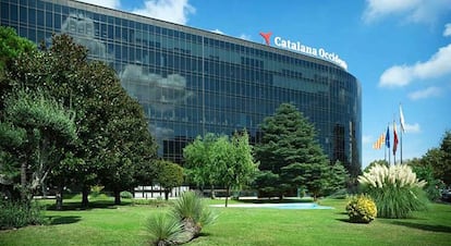 Edificio de Catalana Occidente en la avenida Diagonal de Barcelona.