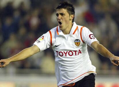 David Villa, de nuevo decisivo en la victoria del Valencia