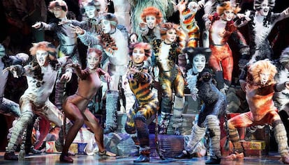 Un moment del musical 'Cats'.