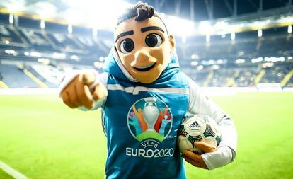 Skillzy, la mascota de la Eurocopa 2020.