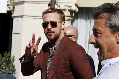 Ryan Gosling en la 75ª edición del Festival de Cine de Venecia.