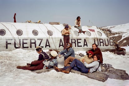 Una imatge de la pel·lícula 'La sociedad de la nieve'.