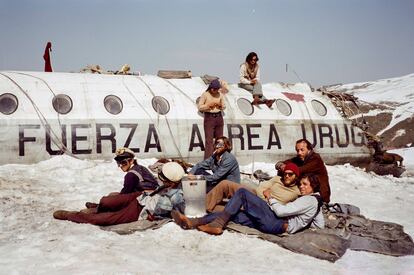 Una imatge de la pel·lícula 'La sociedad de la nieve'.