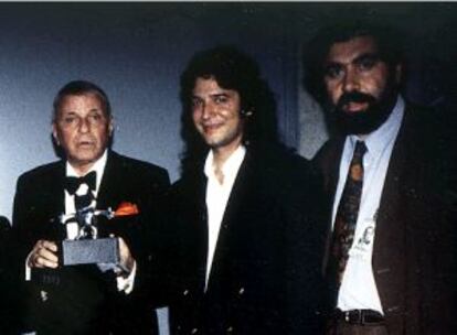 Frank Sinatra, Tomatito y Pino Sagliocco.