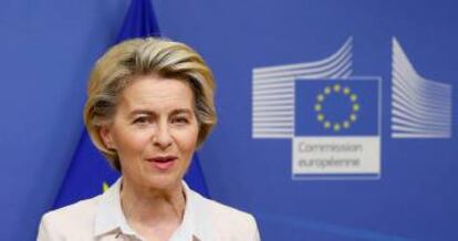 La presidenta de la Comisión Europea, Ursula von der Leyen.