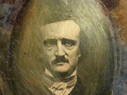 Copia de un daguerrotipo de Poe de 1848.