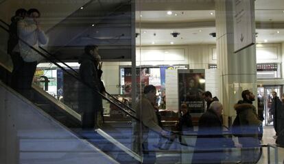 Interior de la tienda FNAC en Madrid.