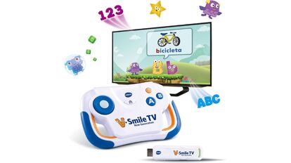 Vista del cuento inteligente de la marca VTech.