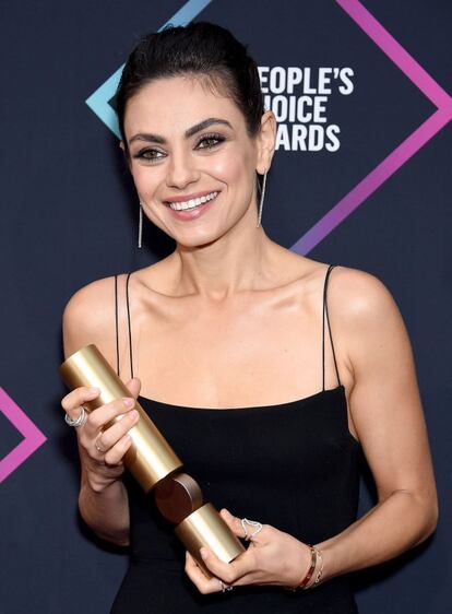 Mila Kunis, una de las premiadas.