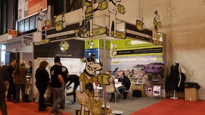 El stand de Travel Gau, el buscador dog-friendly