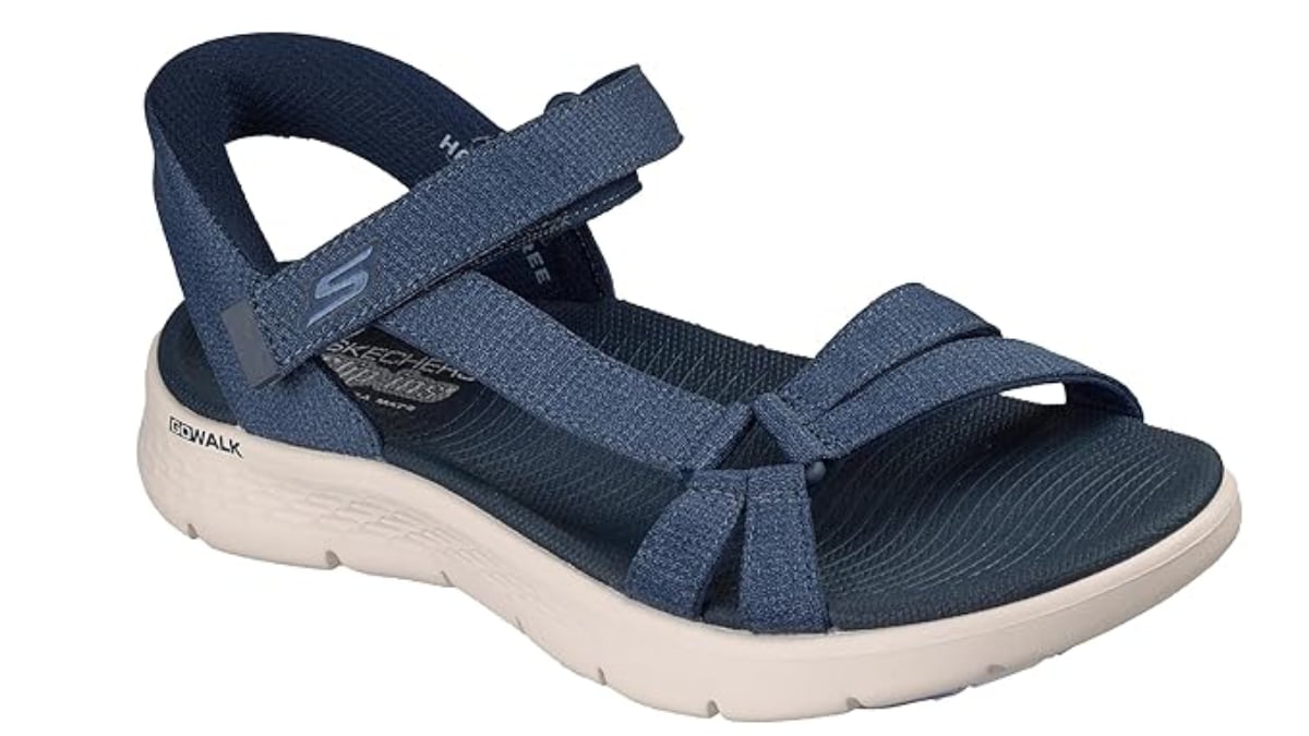 Sandalias ultracómodas y con amortiguación superior, de Skechers