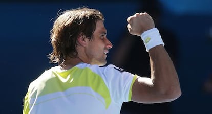 Ferrer, tras derrotar a Almagro.