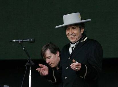 Bob Dylan, en el festival Rock in Rio de Madrid el pasado julio.
