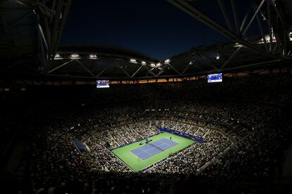 El partido fue en la tercera ronda del US Open, contra la australiana Ajla Tomlijanovic.