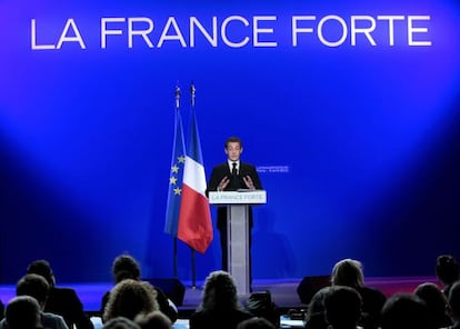 El presidente y candidato francés, Nicolas Sarkozy, presenta hoy en París su programa de Gobierno para el próximo quinquenio si es reelegido.