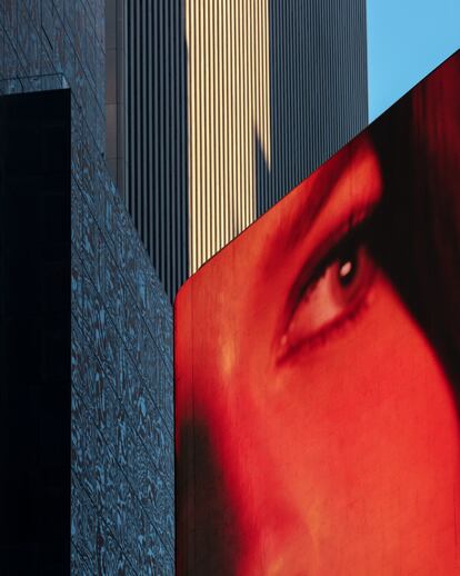 'Red Eye, Times Square, New York', fotografía de 2021.