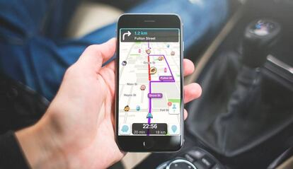 Waze para tel&eacute;fonos m&oacute;viles.