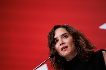 La presidenta de la Comunidad de Madrid, Isabel Díaz Ayuso.