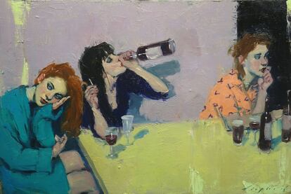 'Girls night', Malcolm Liepke (2018).