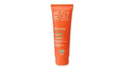 Crema hidratante invisible con protección solar de LABORATOIRES SVR (SPF50+), protección solar muy alta.