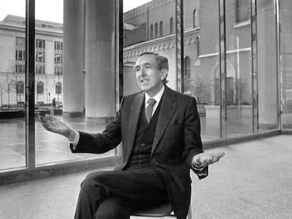 El arquitecto César Pelli, en 1985.