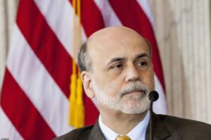 Imagen de archivo del presidente de la Reserva Federal, Ben Bernanke