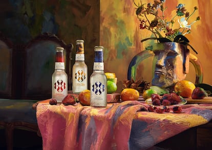 El mix perfecto: arte de primera y los sabores premium de las variedades de Royal Bliss.